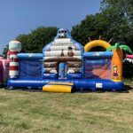 inflatable play bed at palette and pasture